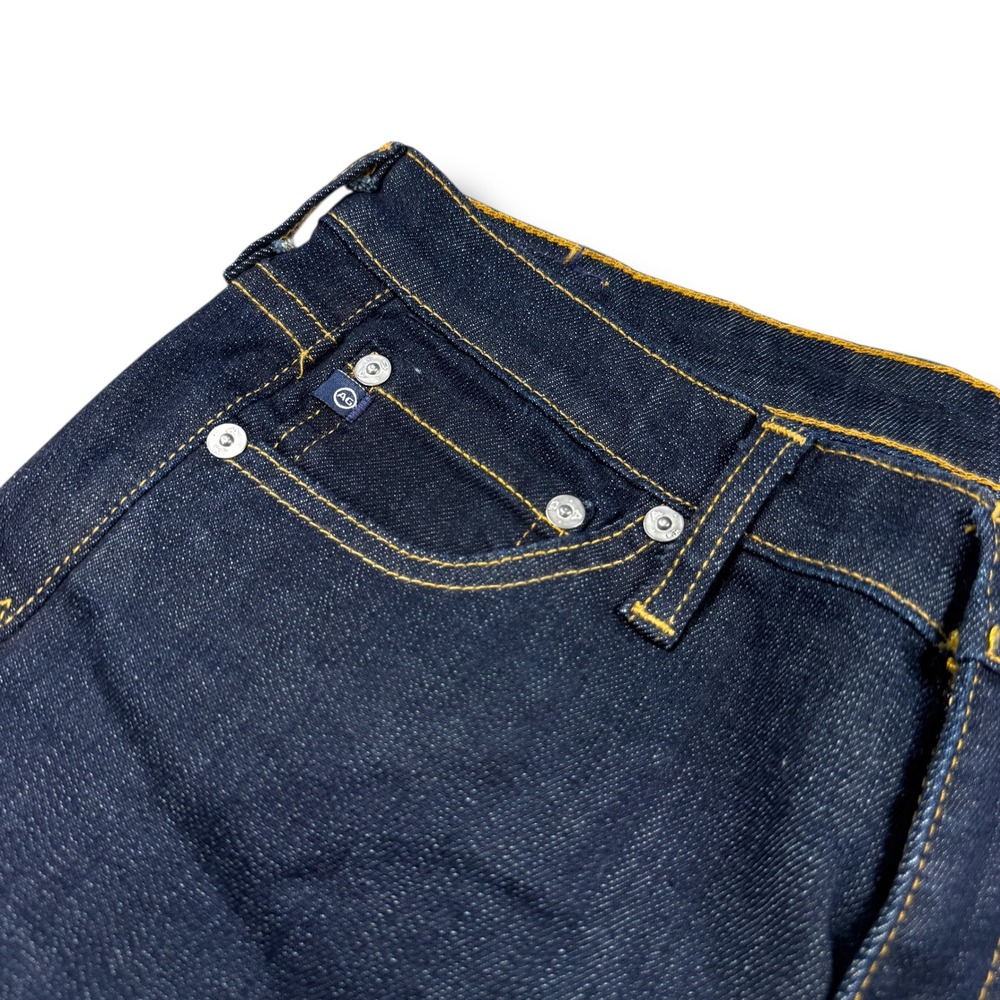 AG Adriano Goldschmied Jeans Size 28 Dark Wash Low Rise - Picture 4 of 10
